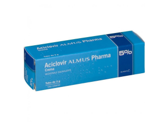 Aciclovir almus pharma 5% crema