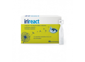 Irireact 3 mg/ml + 0,5 mg/ml collirio, soluzione in contenitore monodose