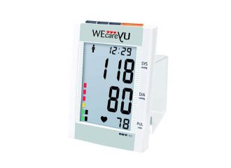 Misuratore pressione braccio verticale wecareyu cardio-plus