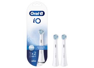 Oralb power refill io ultimate clean white 2 pezzi